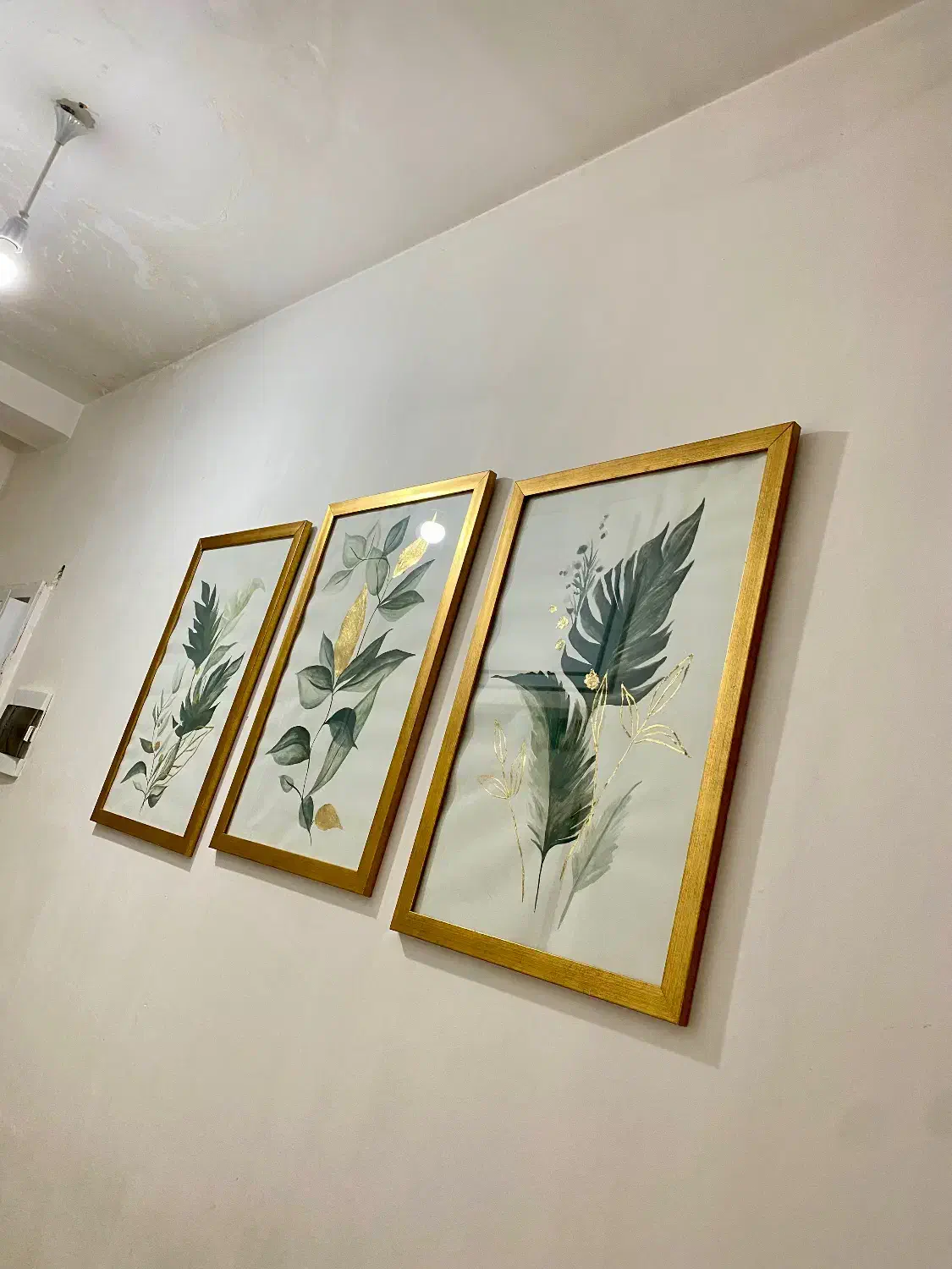 تابلو نقاشی کار دست ورق طلا|تابلو، نقاشی، عکس|مشهد, ثامن|دیوار