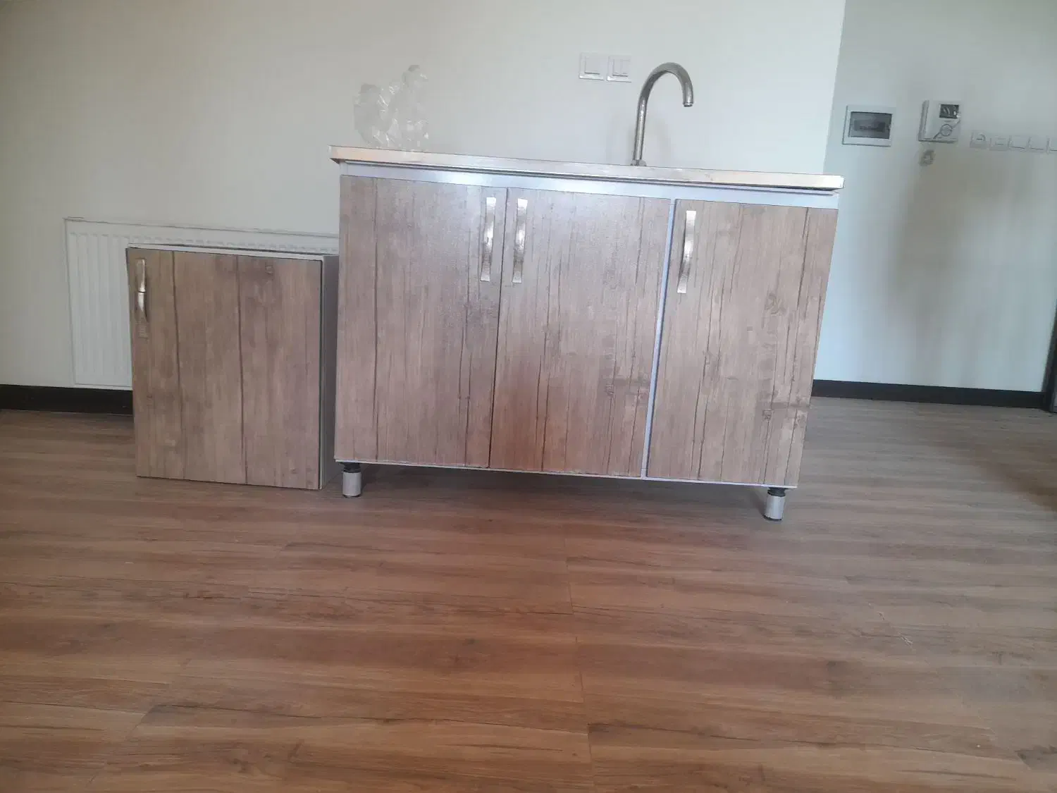 کابینت اشپزخانه|آب‌چکان و نظم‌دهنده ظروف|قدس, شهر‌قدس|دیوار