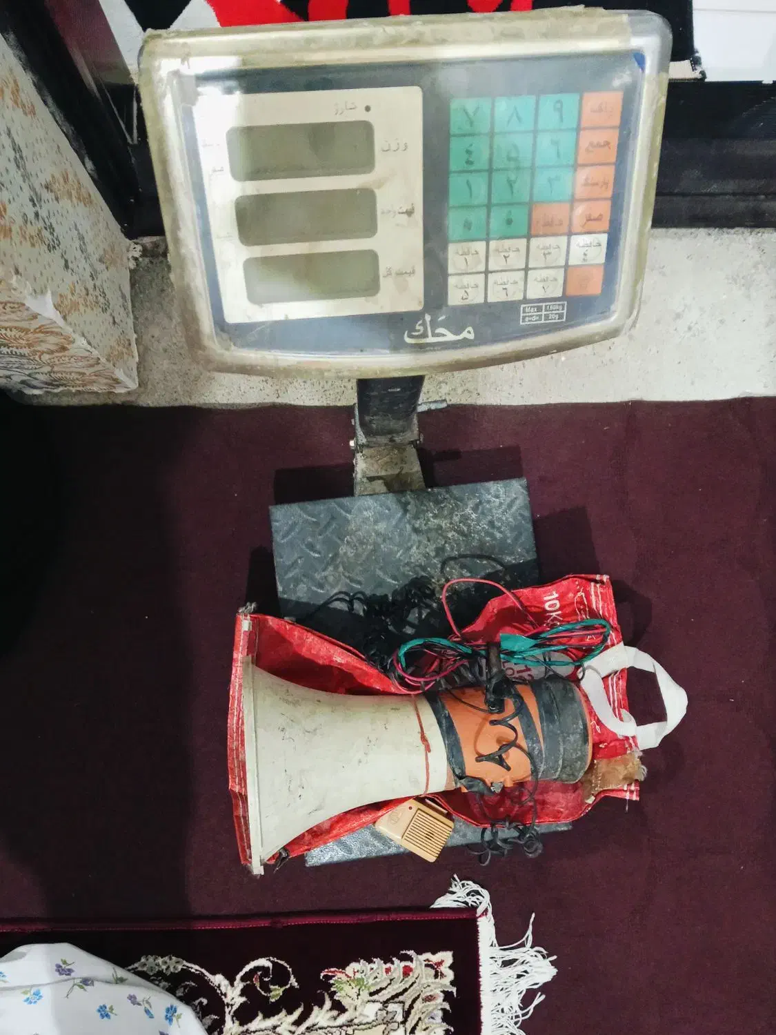 قپان‌150کیلوی‌بلندگو‌کشتارگاه|عمده‌فروشی|لاجان, |دیوار