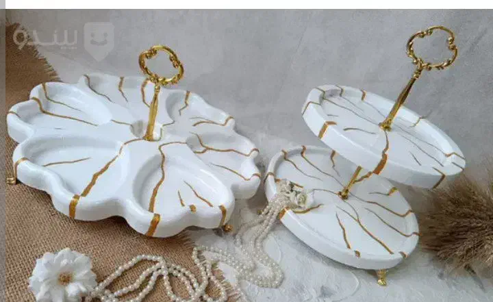 سنگ مصنوعی|ظروف سرو و پذیرایی|درمیان, |دیوار