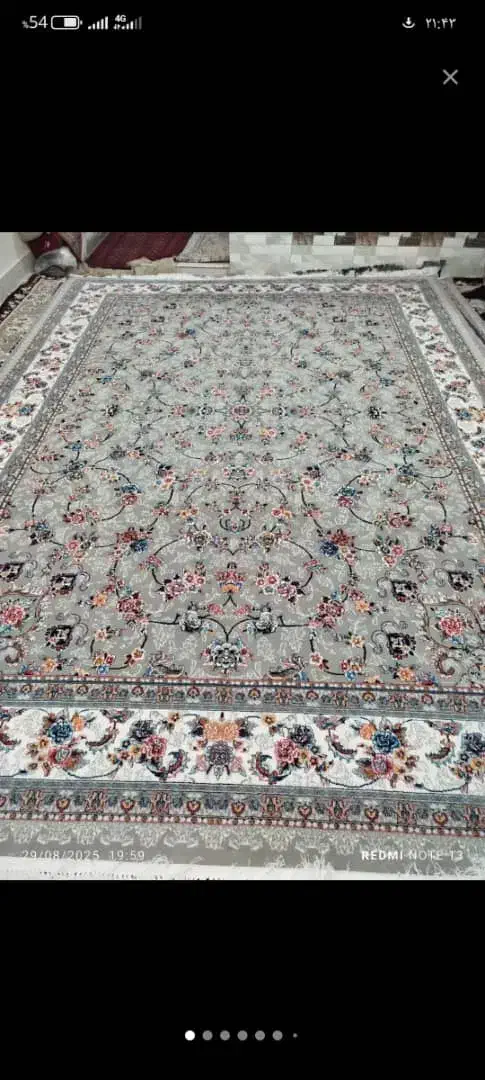 40 جفت فرش 12متری 700 شانه تراکم 2550 تمام نخ|فرش|نیشابور, ابراهیم ادهم|دیوار