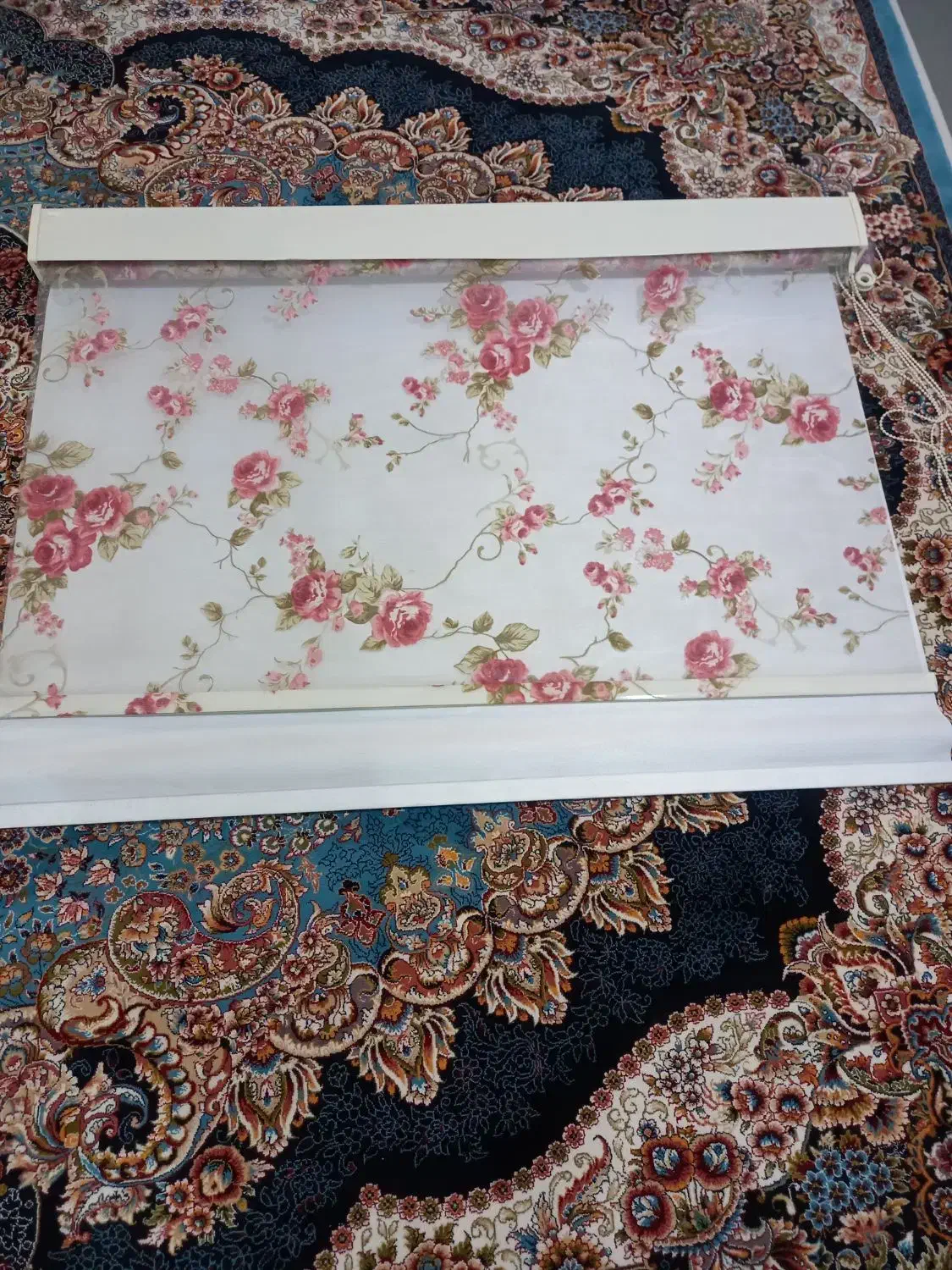 ۲ عدد پرده زبرا دابل کرکره ای درحد|پرده، رانر، رومیزی|نسیمشهر, |دیوار