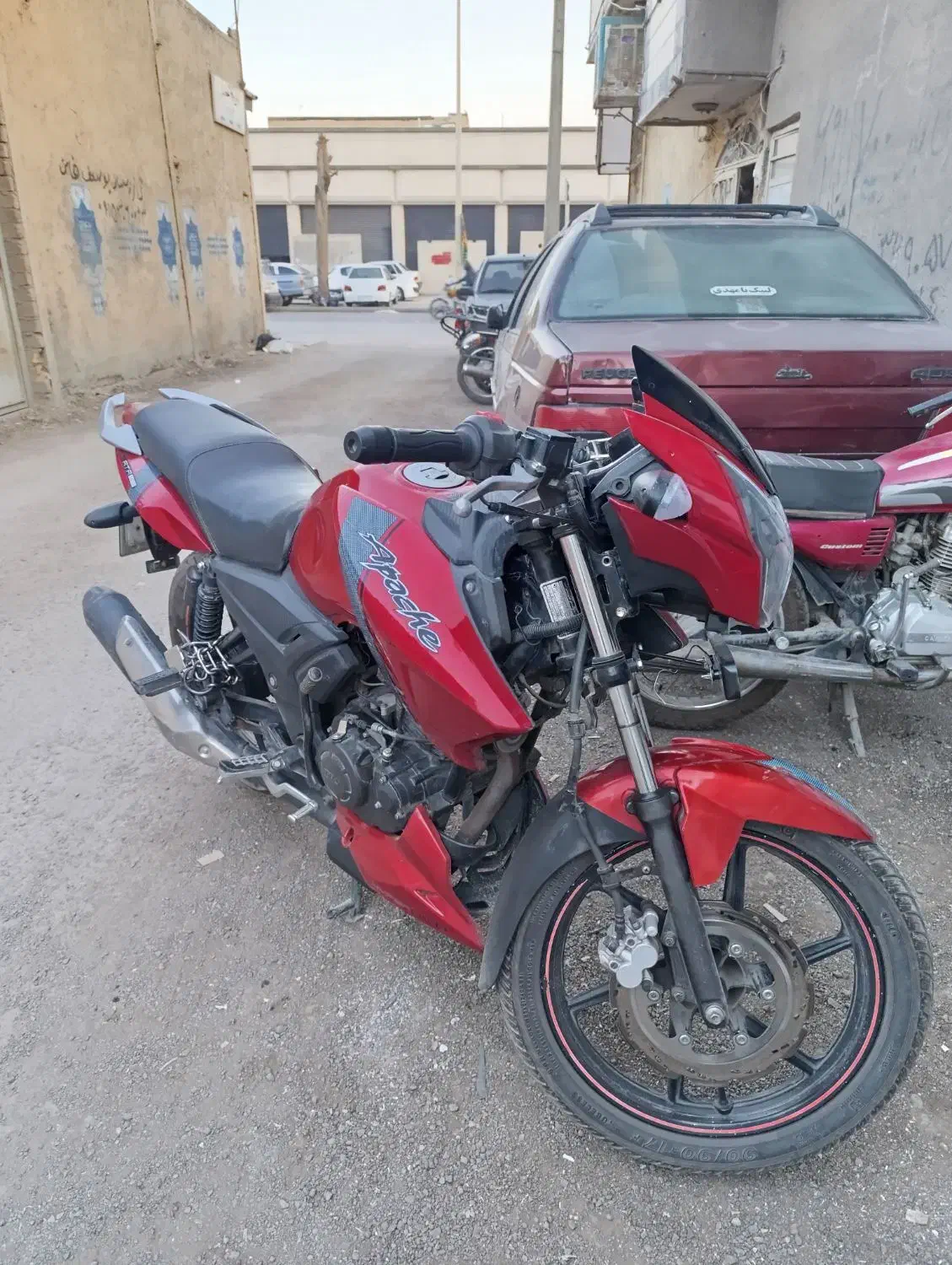 آپاچی فروش یا معاوضه با خودرو|موتورسیکلت|مشهد, نوید|دیوار