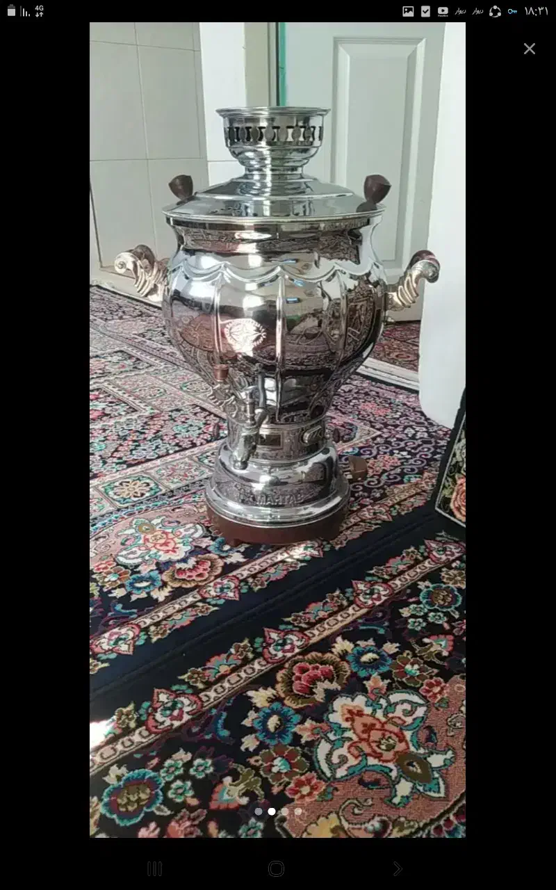 سماور گازی 10لیتری|سماور، چایساز، قهوهساز|سنندج, |دیوار