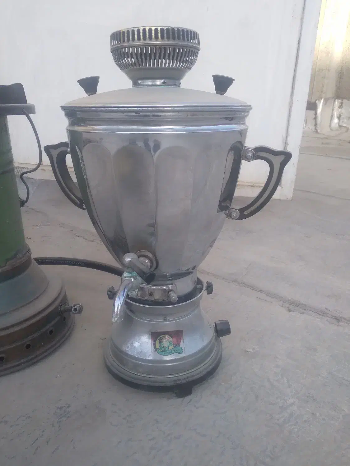 سماور برق و گازی در شهر قدس|سماور، چای‌ساز، قهوه‌ساز|قدس, شهر‌قدس|دیوار