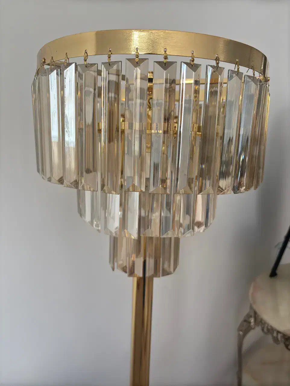 آباژور کریستال کاردی|چراغ خواب و آباژور|تهران, حکیمیه|دیوار