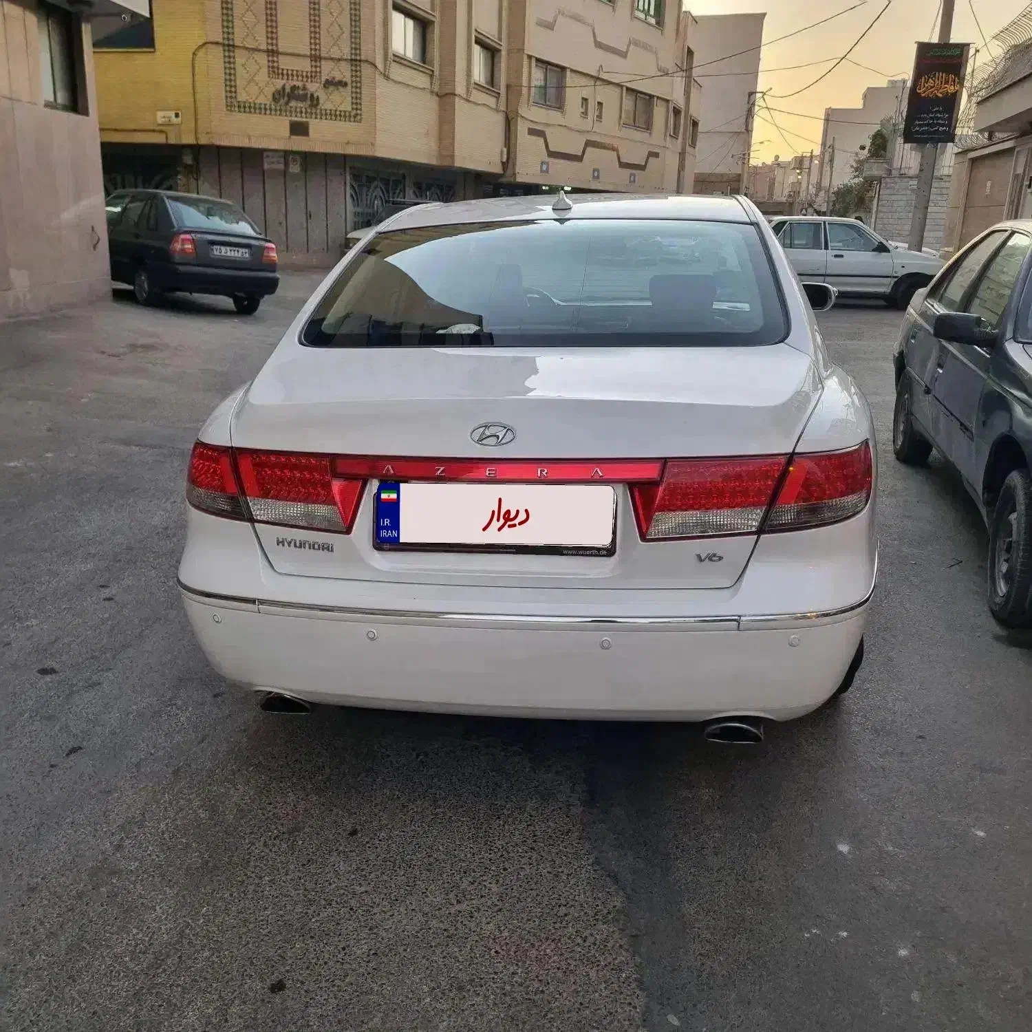 ازرا ۲۰۱۰ سفید|خودرو سواری و وانت|اصفهان, خرم|دیوار