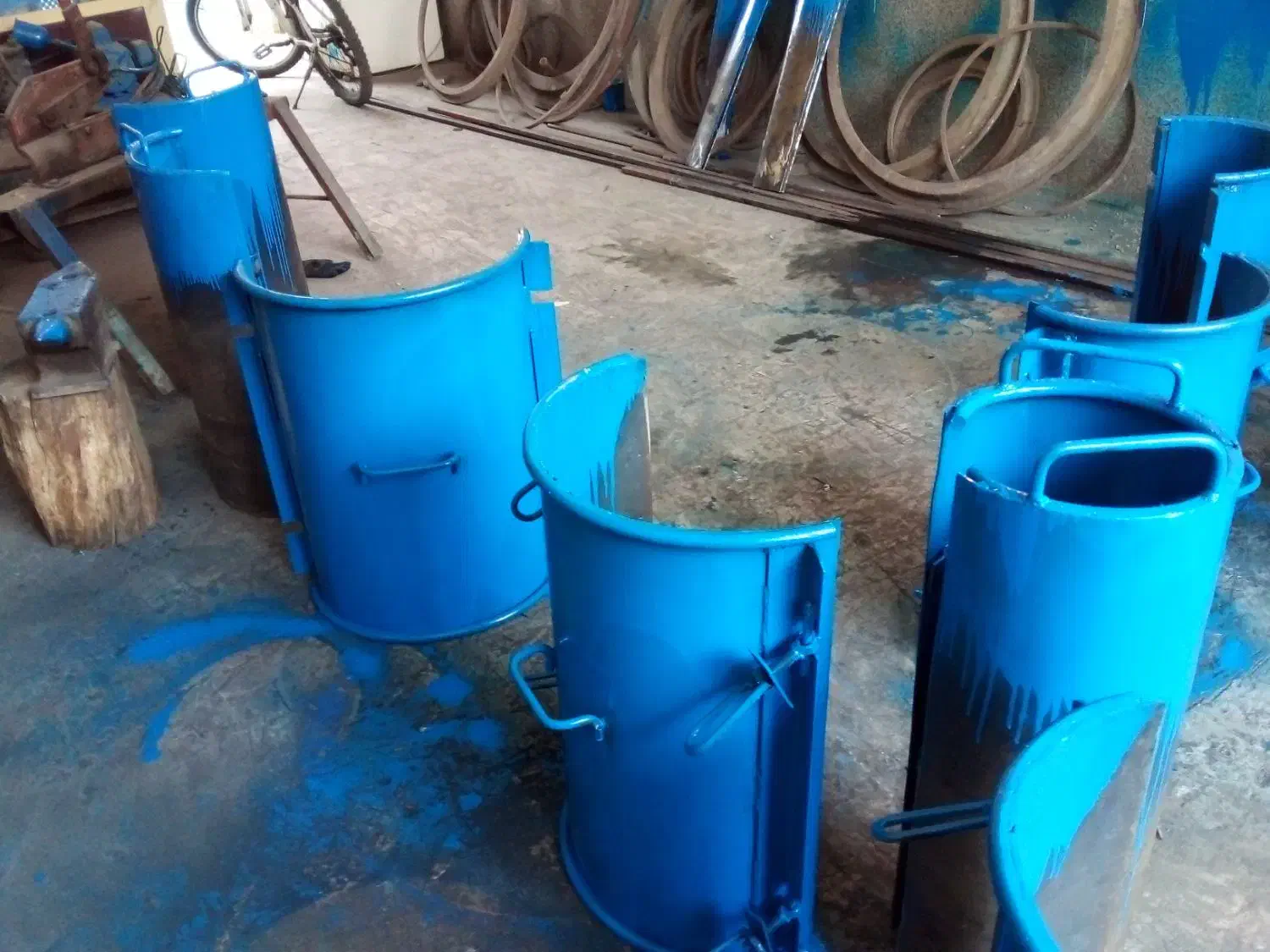 سازنده قالب کول چاه آهنی ،لوله،پالانه،جدول|مصالح و تجهیزات ساختمان|مشهد, جنت|دیوار