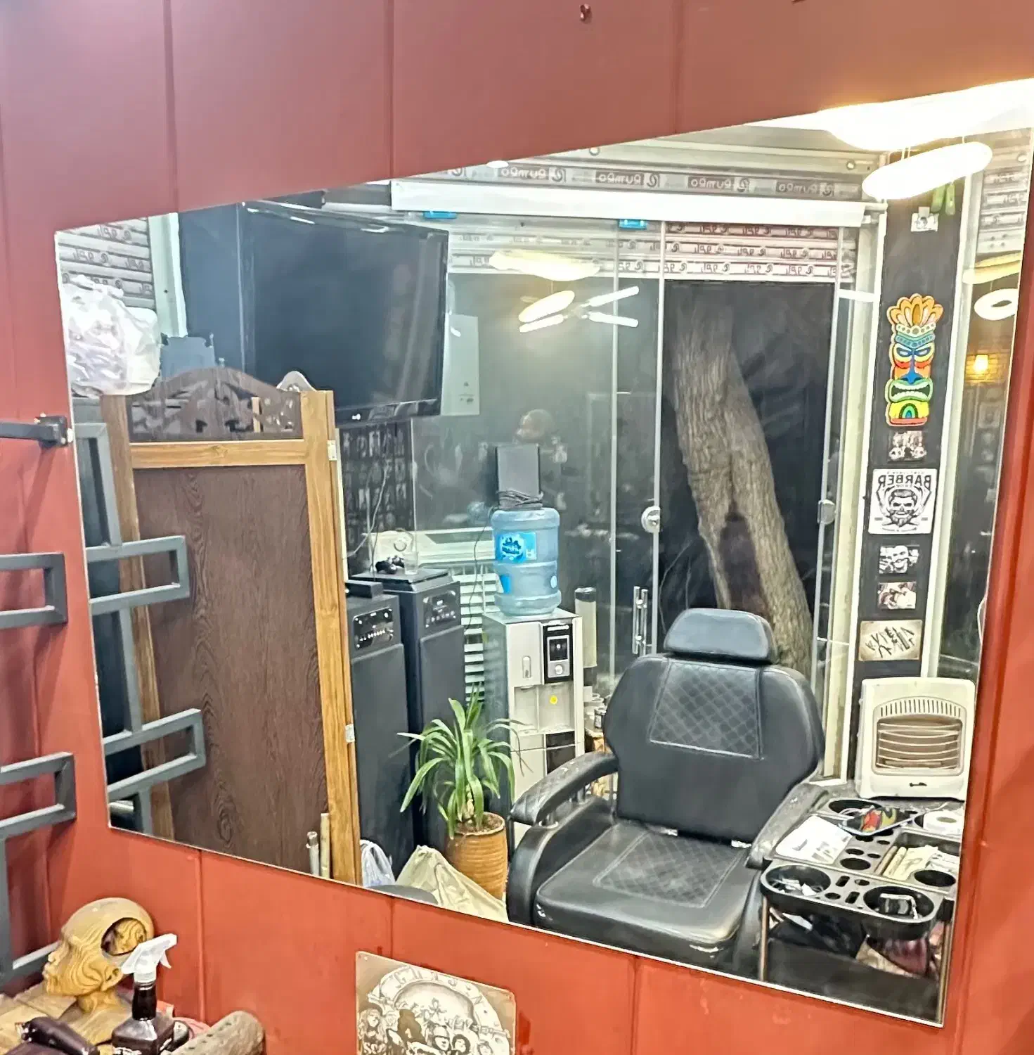 ایینه بزرگ|آرایشگاه و سالن‌های زیبایی|شهر ری, دولت‌آباد|دیوار