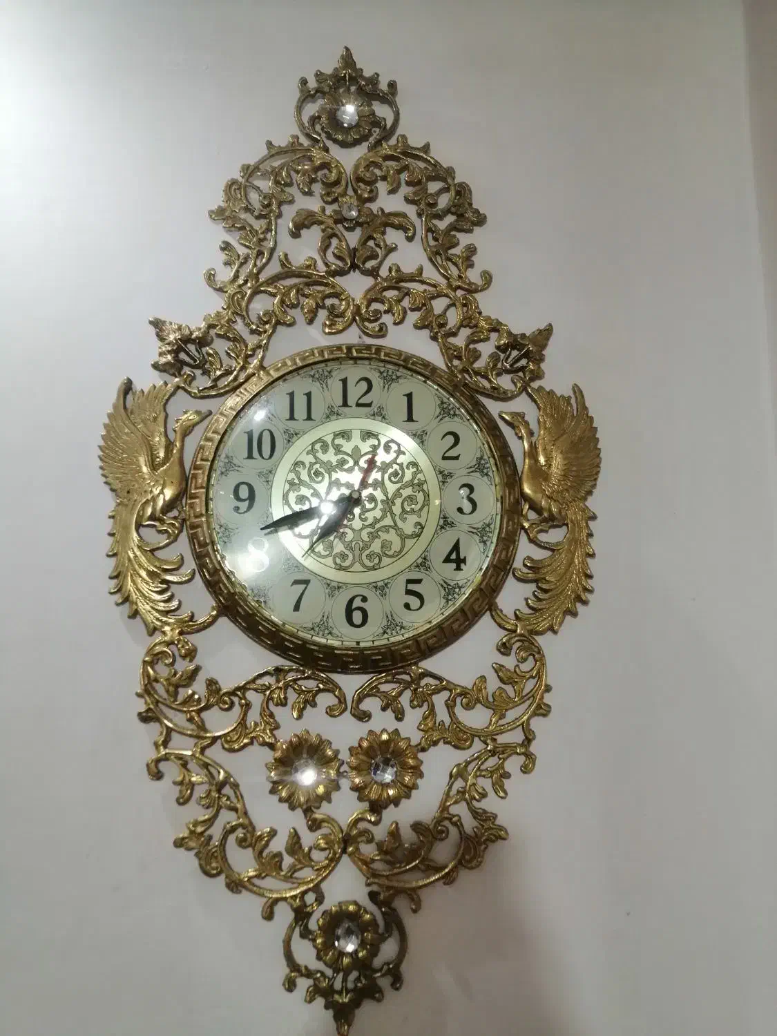 ساعت برنزی(برنج)|ساعت دیواری و تزئینی|اراک, |دیوار