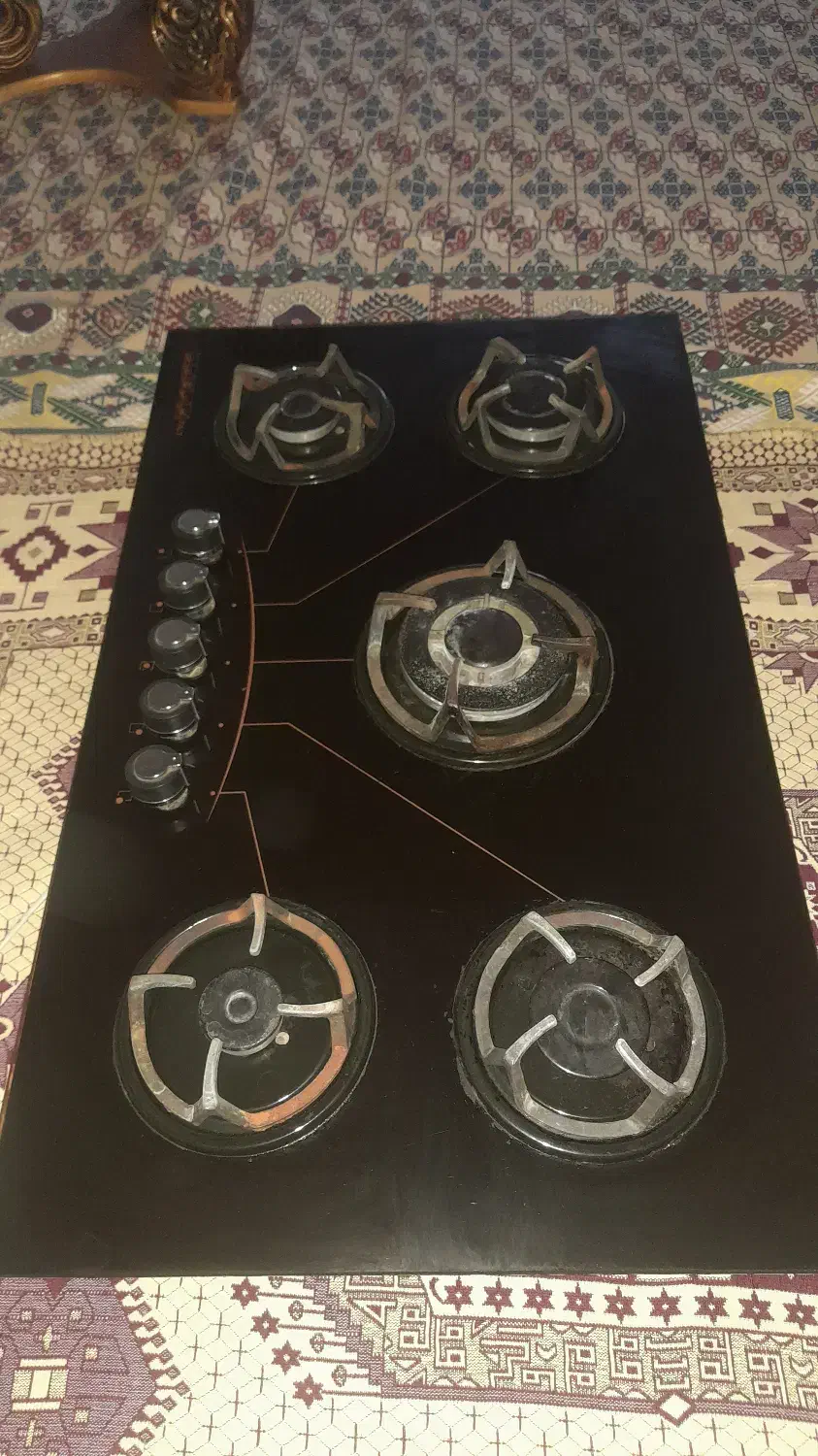 گاز صفحه شیشه|اجاق گاز و لوازم برقی پخت‌وپز|بجنورد, |دیوار