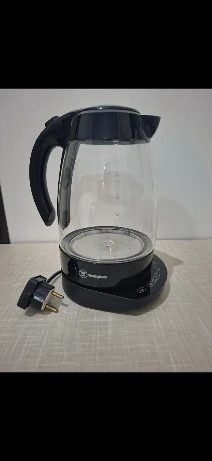 کتری برقی تاچ ۱.۷ لیتری برند معروف وستینگ هوس|سماور، چایساز، قهوهساز|گرگان, |دیوار