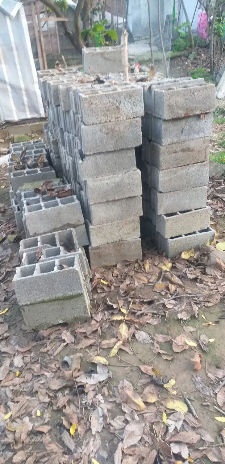 تعدادی بلوک سالم|مصالح و تجهیزات ساختمان|دابودشت, |دیوار