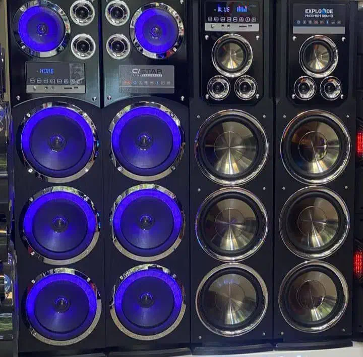 اسپیکر میکروب پالادیو  وگاما  چراغدار|سیستم صوتی خانگی|قم, شهرک امام حسن|دیوار