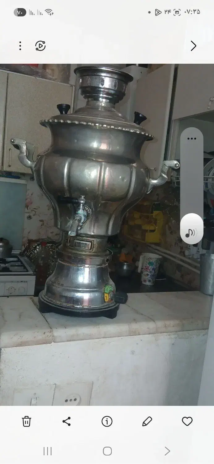 سماور گازی|سماور، چای‌ساز، قهوه‌ساز|سبزوار, طبرسی (جعفرآباد)|دیوار