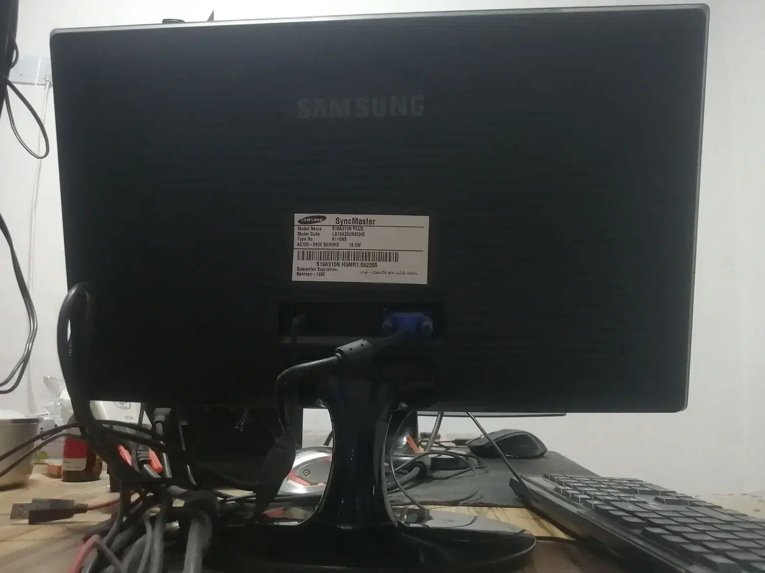 *مانیتور Samsung 19 اینچ سالم، فرصت خوب|قطعات و لوازم جانبی رایانه|قوچان, |دیوار