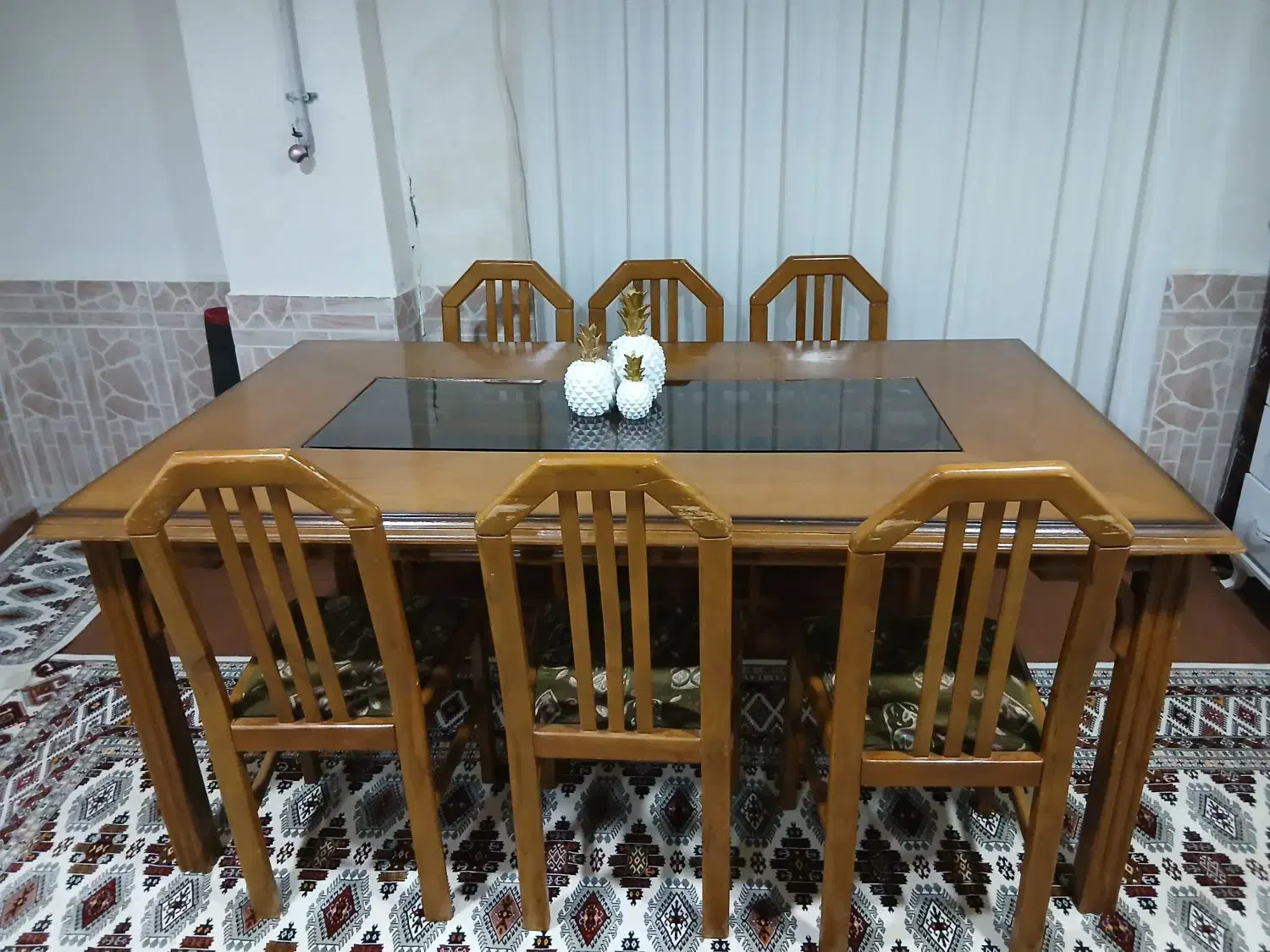 میز غذا خوری|میز و صندلی غذاخوری|بندر ترکمن, |دیوار