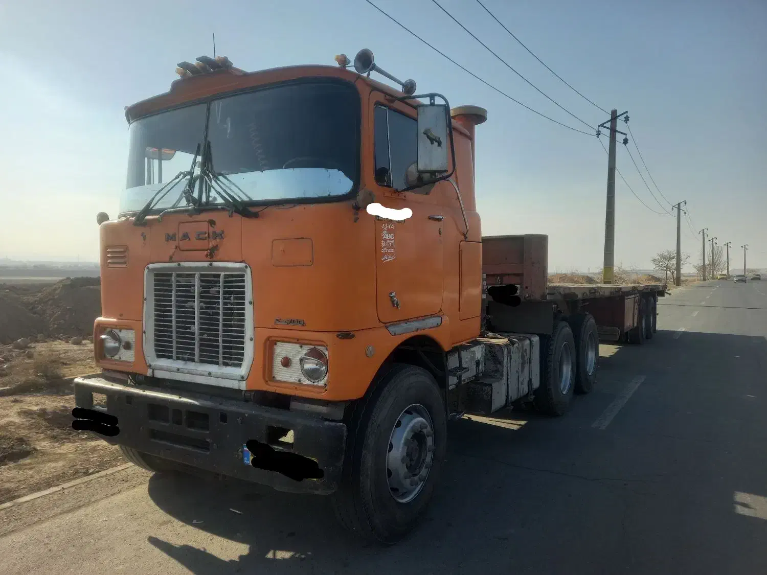 کشنده ماک همراه با کفی ۱۲.۶۰|خودرو سنگین|تبریز, |دیوار