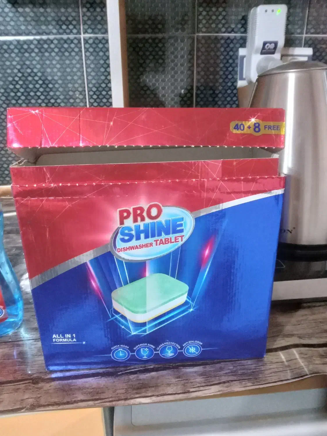 سلام قرص ماشین ظرفشویی و نمک ظرفشویی|ماشین ظرفشویی|نور, |دیوار