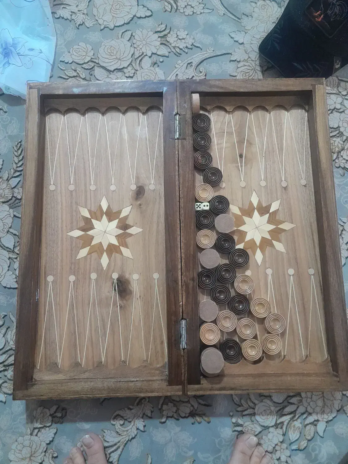 تخته نرد|کلکسیون اشیاء عتیقه|پاکدشت, پاکدشت (مامازند)|دیوار