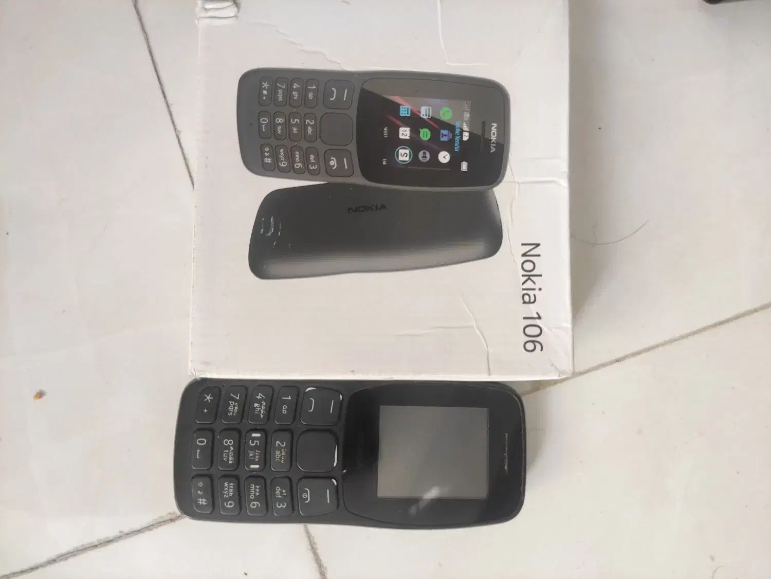 گوشی نوکیا 106|موبایل|گلبهار, شهر جدید گلبهار|دیوار