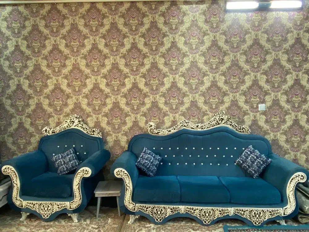 سرویس مبلمان نه نفره|مبلمان خانگی و میز عسلی|زاهدان, |دیوار