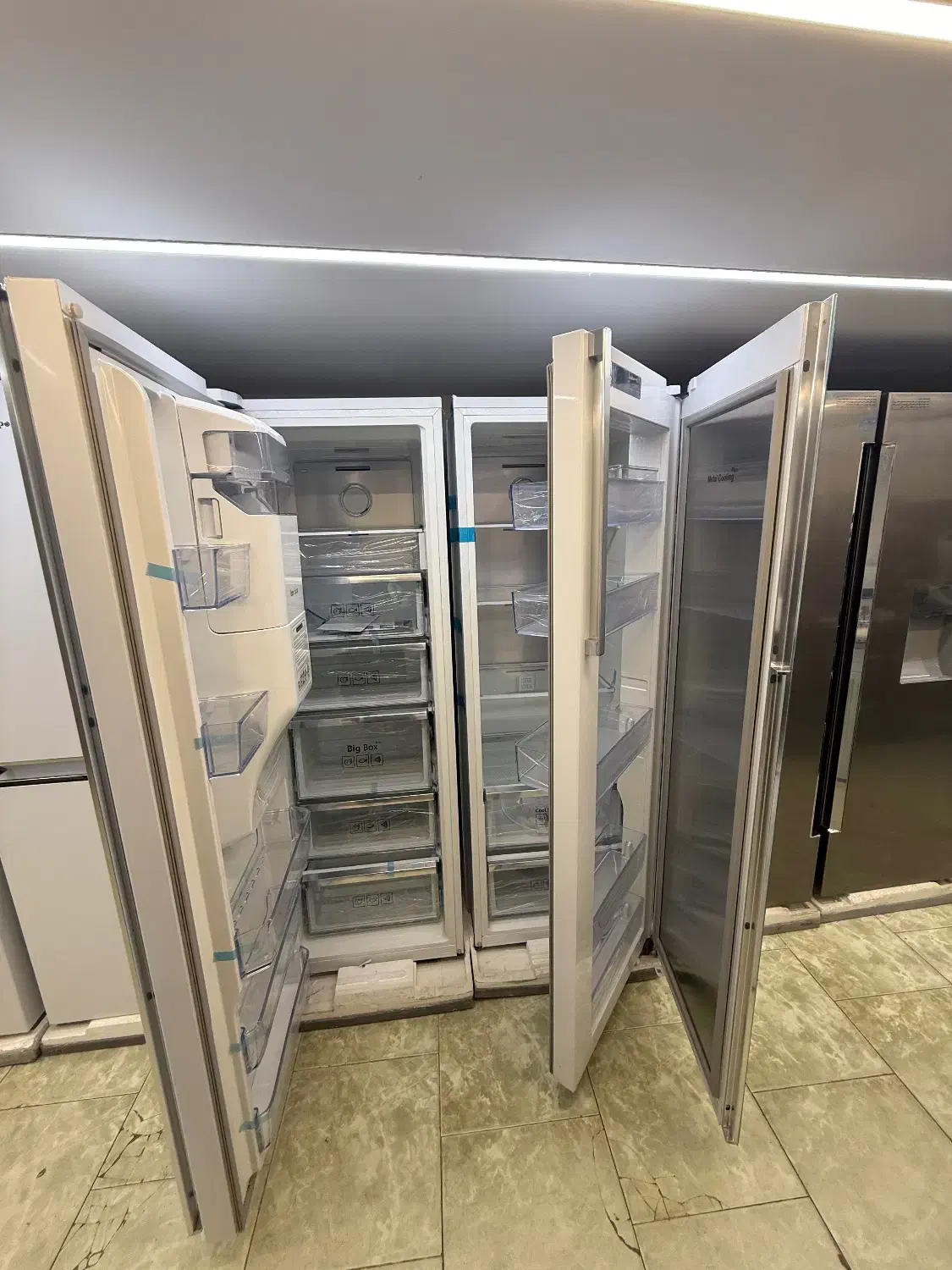 یخچال دوقلو دی پوینت اکسپلور|یخچال و فریزر|هشتگرد, هشتگرد قدیم|دیوار