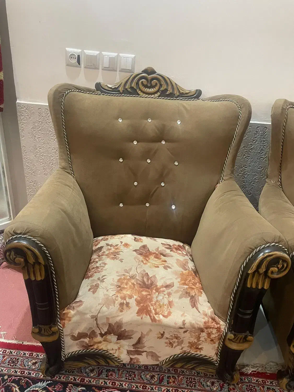 مبل 7نفره|مبلمان خانگی و میز عسلی|میبد, |دیوار