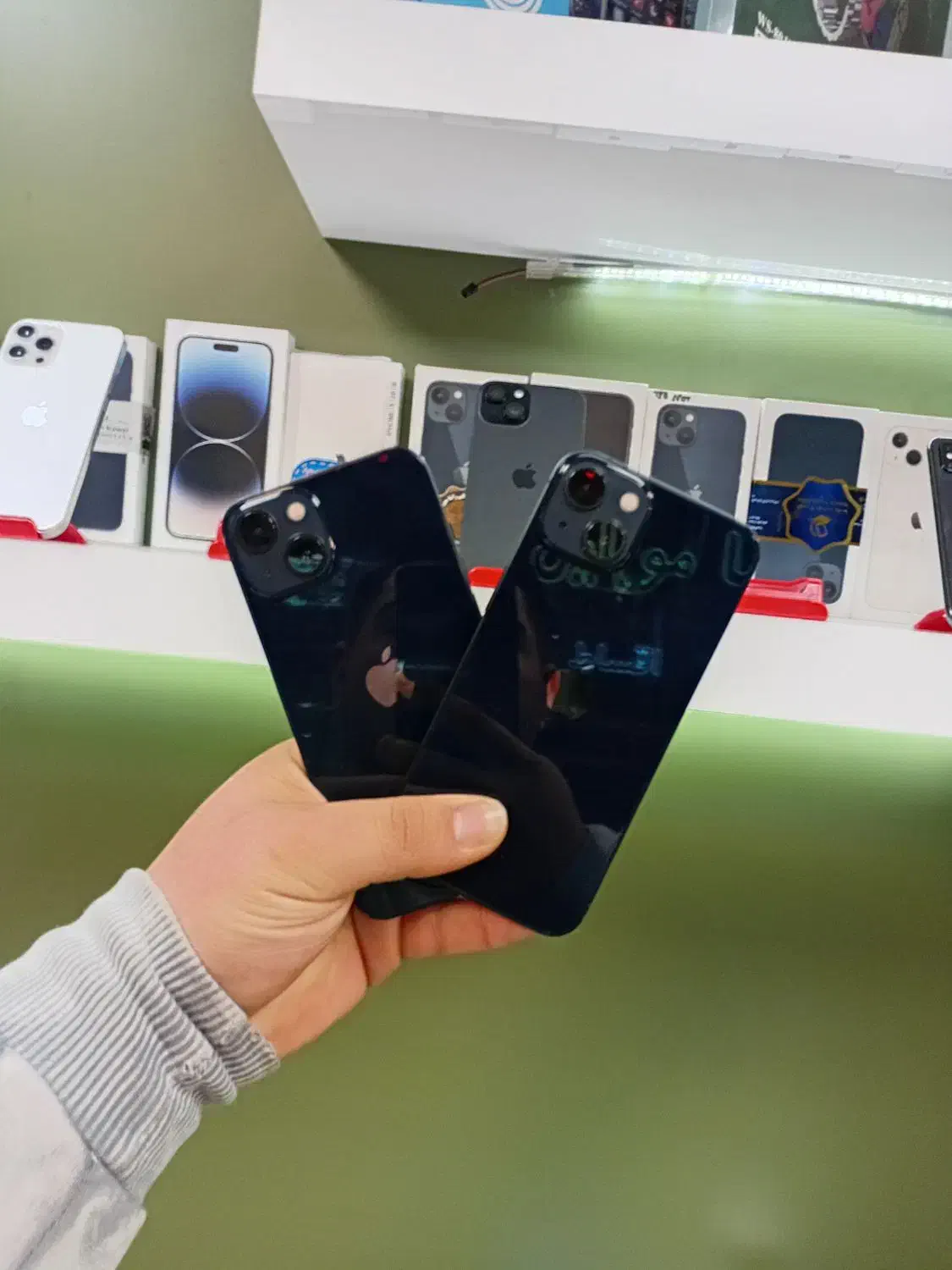 دو عدد ایفون ۱۳ نرمال zaa|موبایل|زنجان, |دیوار