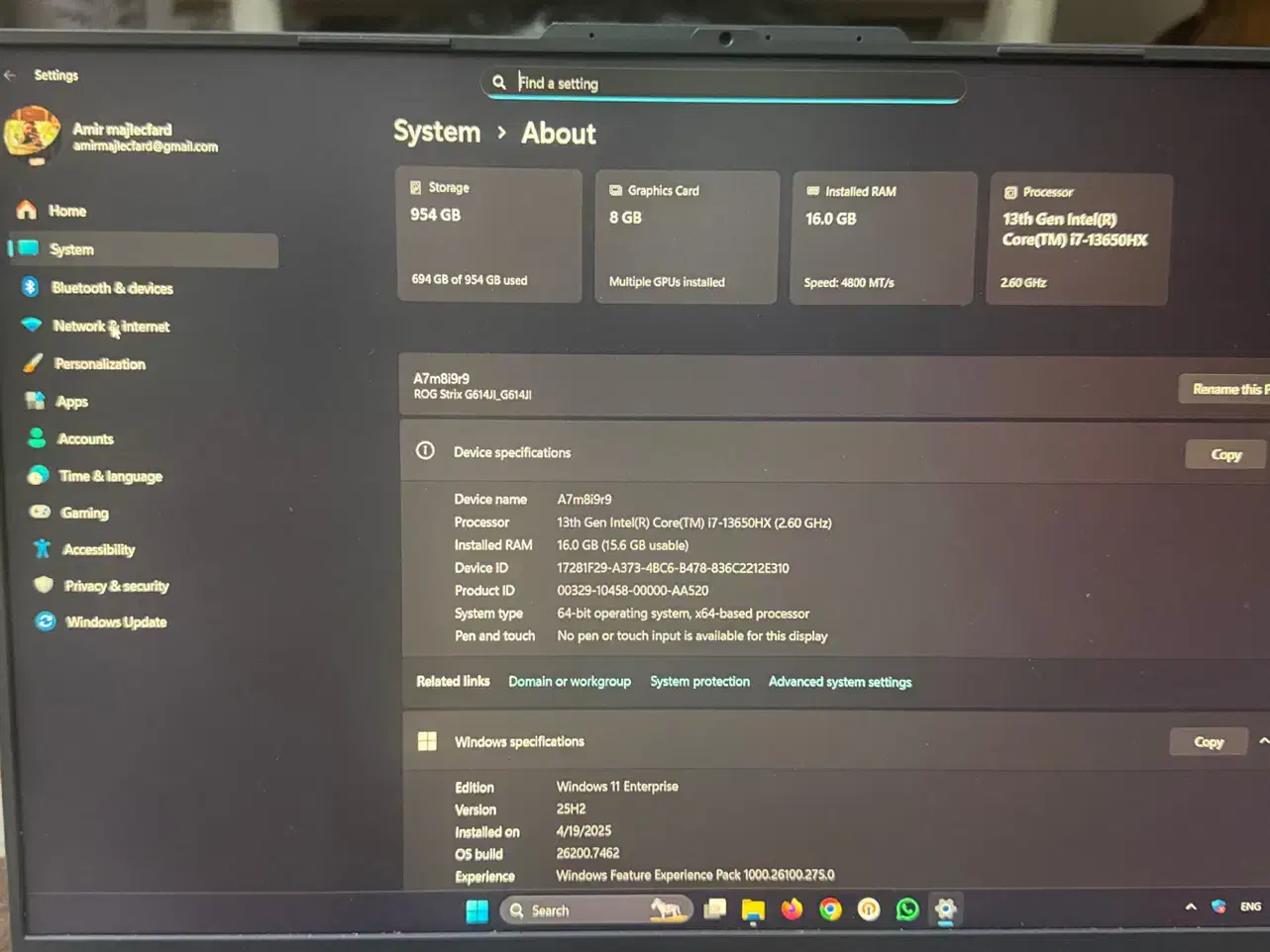 rog  asus  4070|رایانه همراه|تهران, والفجر|دیوار