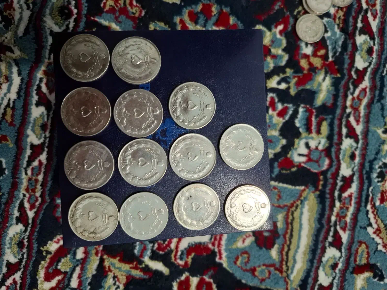 سکه ۵ریالی نقره|کلکسیون سکه، تمبر، اسکناس|شراء, |دیوار