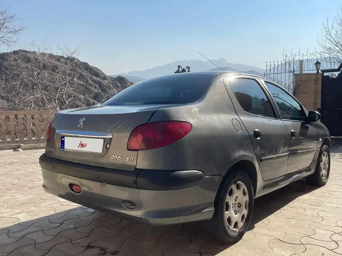 ۲۰۶ sd مدل v8|خودرو سواری و وانت|کوهسار (البرز), |دیوار