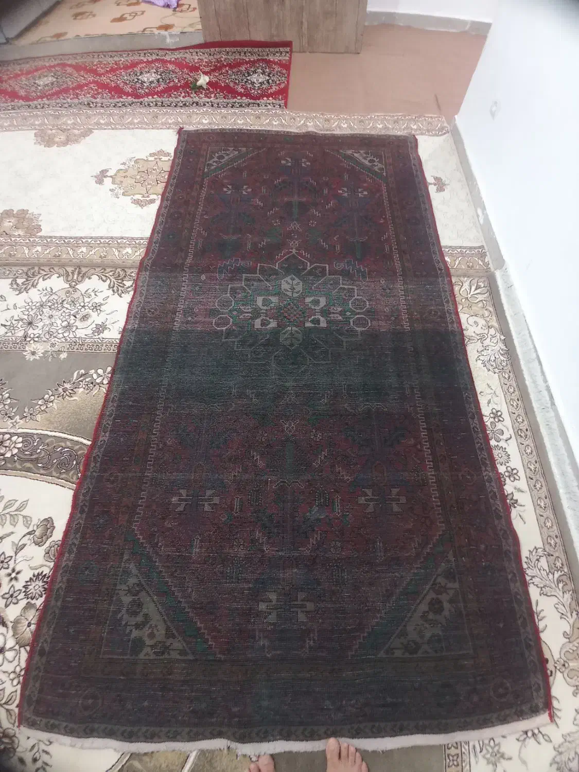 فرش دستبافت|فرش|سرپل ذهاب, |دیوار