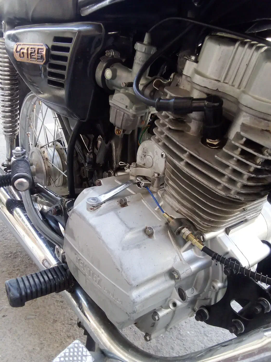 موتورسیکلت هندا ۱۲۵ مدل ۹۳پلاک ملی|موتورسیکلت|قم, نیروگاه|دیوار