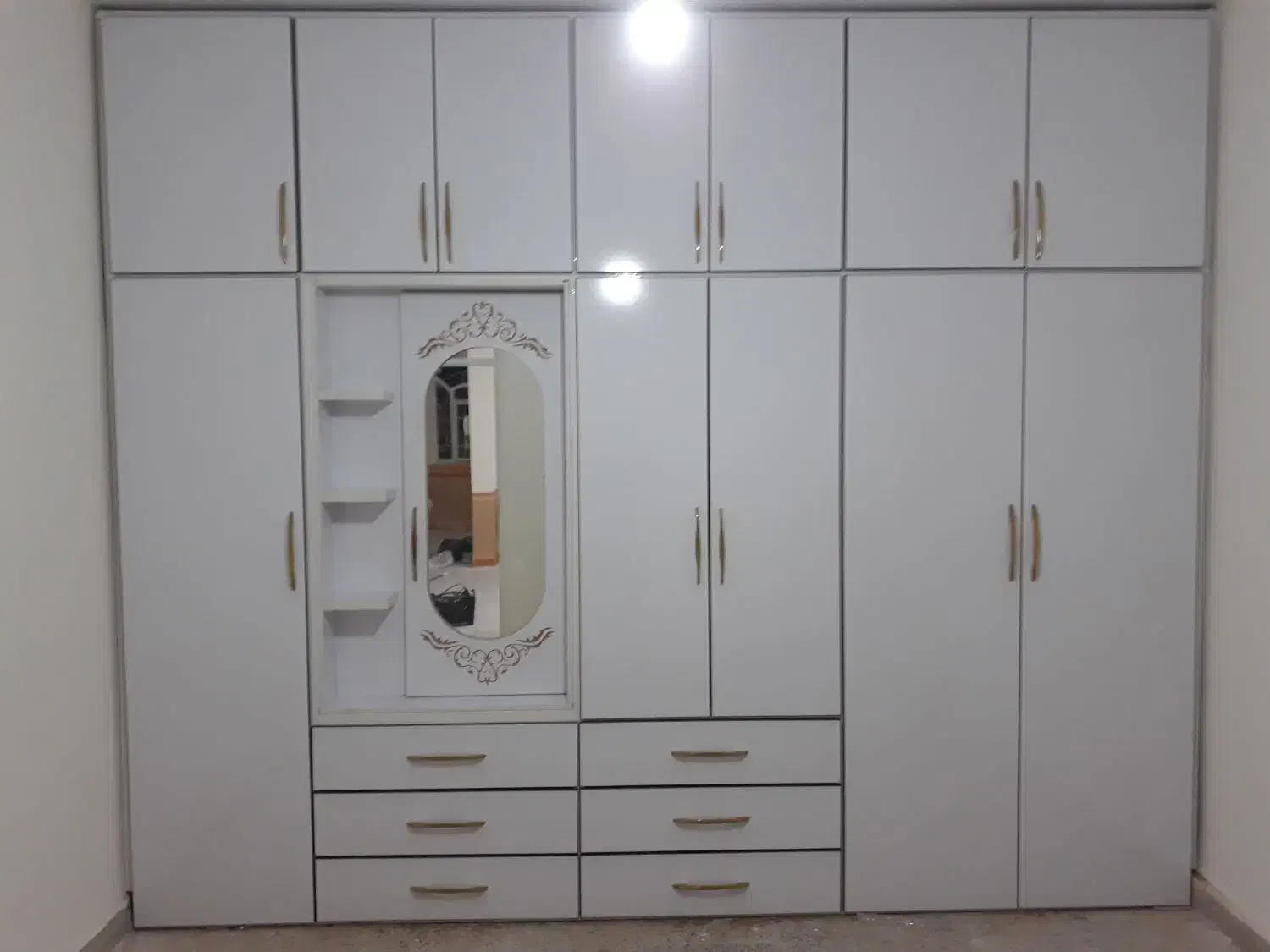 ساخت انواع کمد دیواری|جاکفشی، کمد، دراور|کوهدشت, |دیوار