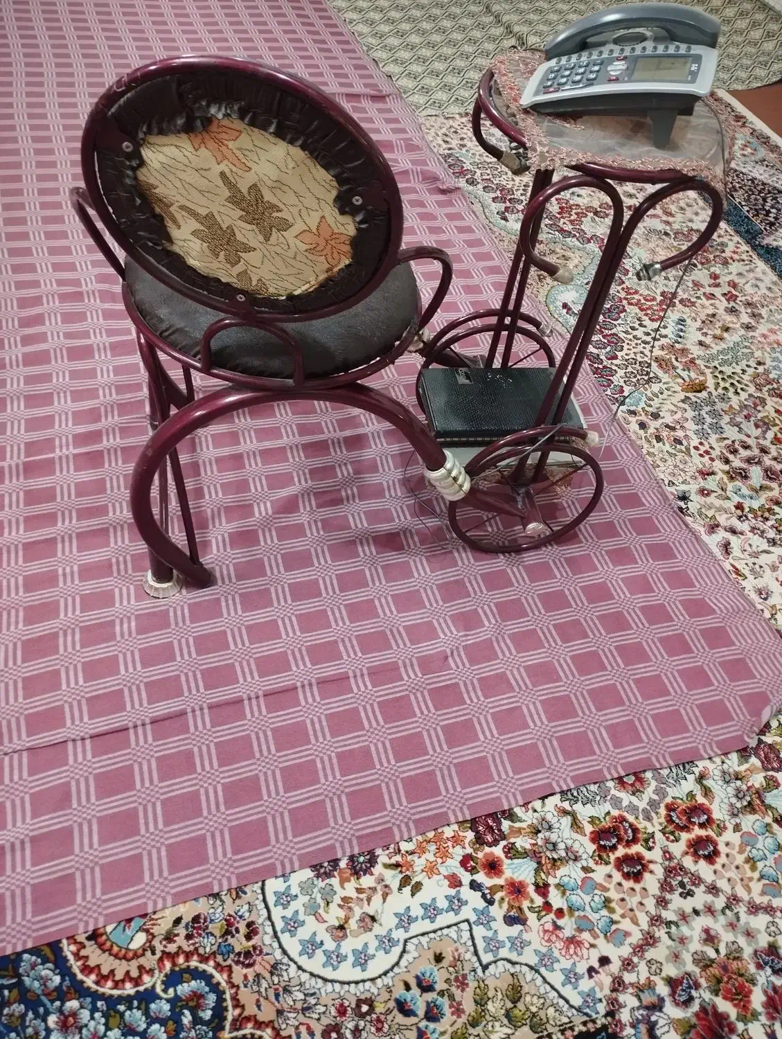 صندلی میز تلفنی فروشی|میز تلفن|گنبد کاووس, |دیوار