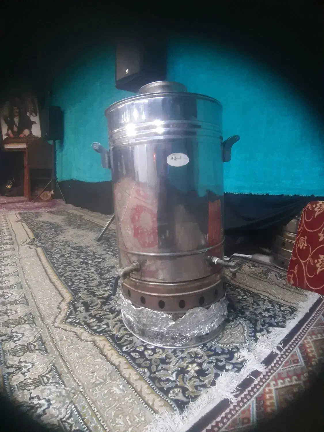 سماور گازی۹۰لیتری درحدنو|سماور، چای‌ساز، قهوه‌ساز|رفسنجان, |دیوار