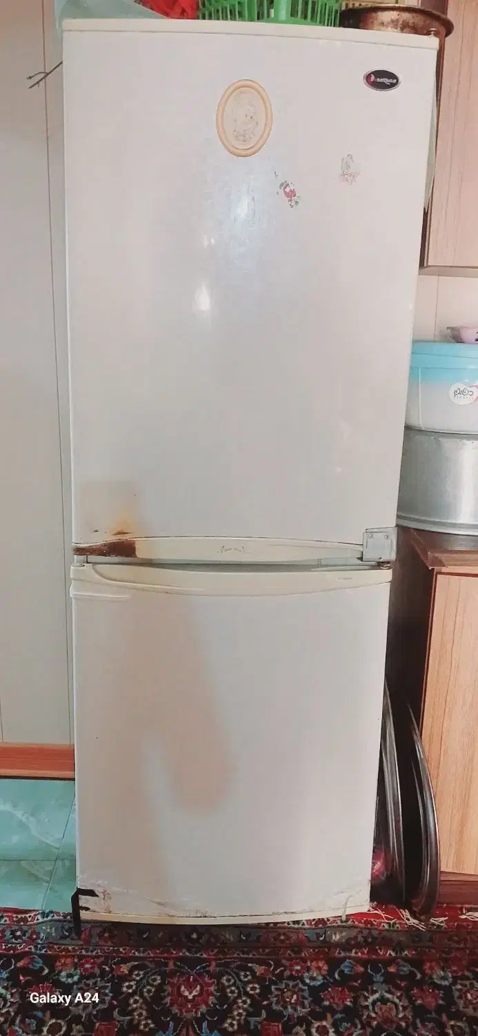 یک یخچال فریزر|یخچال و فریزر|بندر دیر, |دیوار