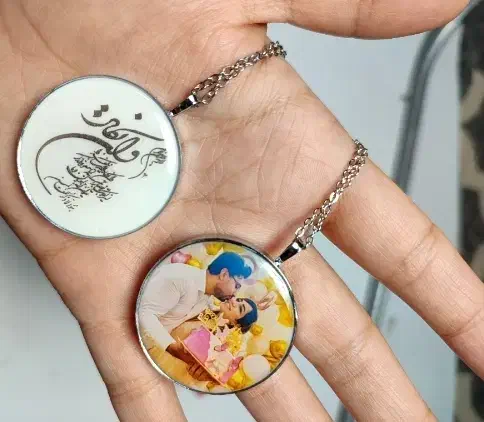 گردنبند حرارتی لاکت موجاودانه ماه شبتاب اویزرزینی|بدلیجات|مشهد, انقلاب|دیوار