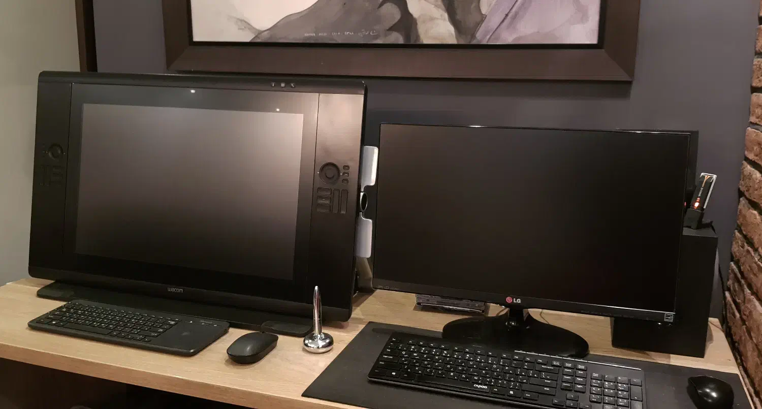 قلم نوری wacom cintiq 24 pen|قطعات و لوازم جانبی رایانه|تهران, سنائی|دیوار