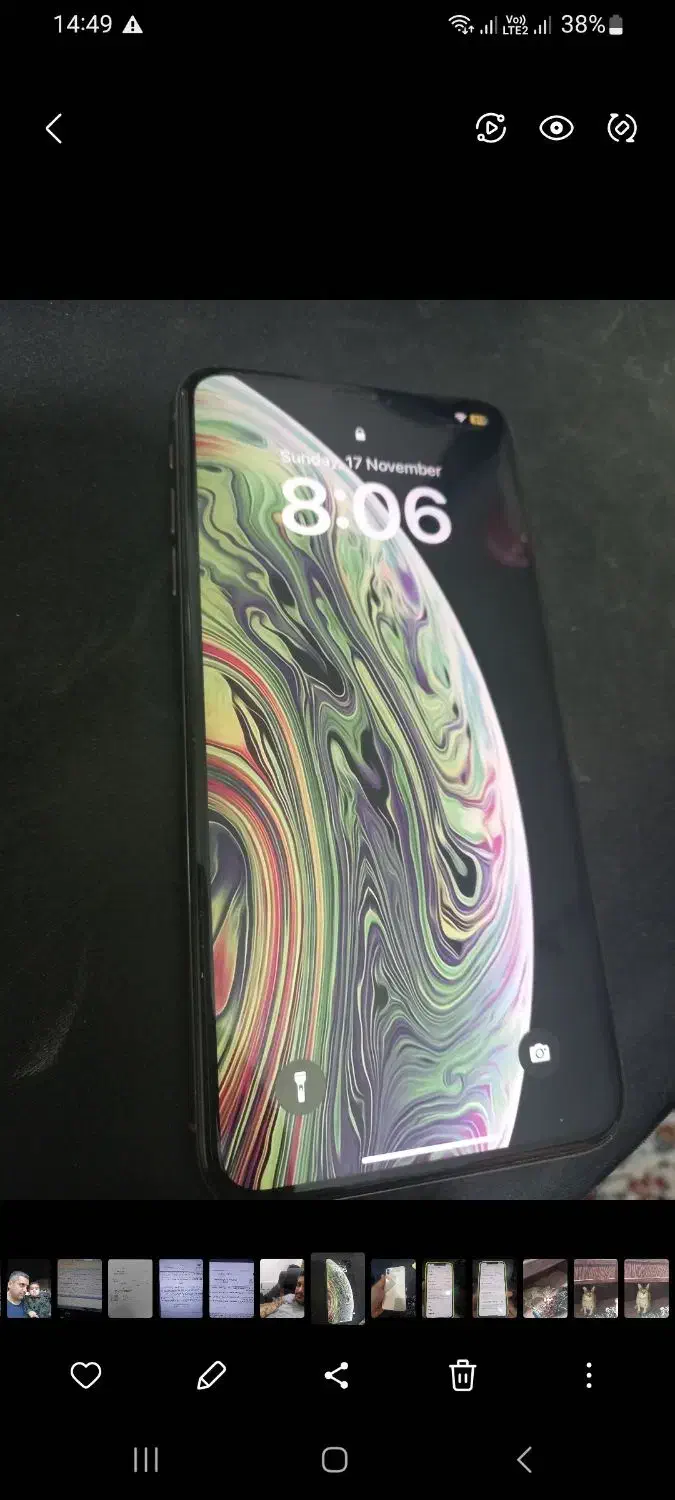 iphone xs max 256|موبایل|امیدیه, |دیوار