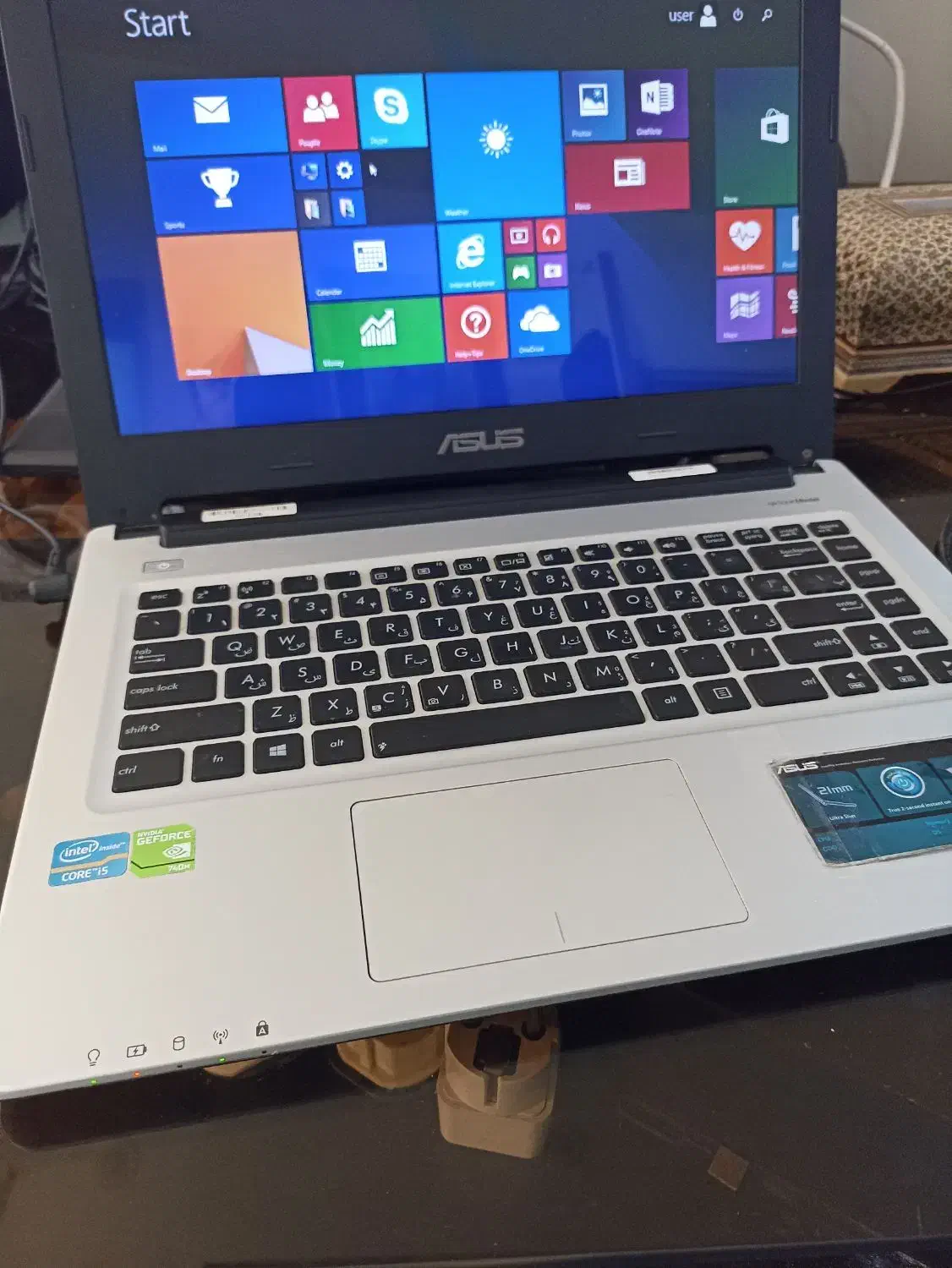 ایسوس k46c با هارد ssd|رایانه همراه|اصفهان, باب الدشت|دیوار