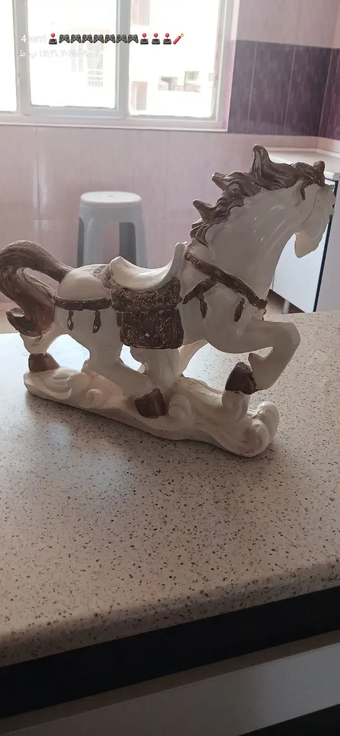 مجسمه اسب|مجسمه، تندیس، ماکت|پاکدشت, پاکدشت (مامازند)|دیوار