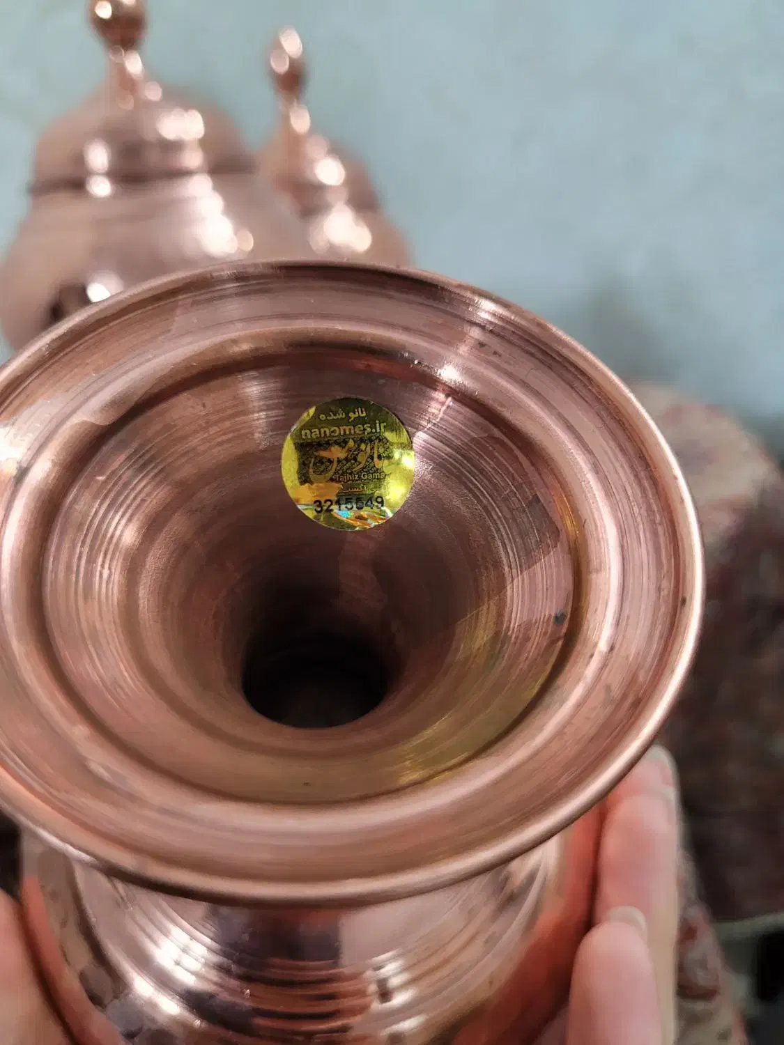 قندان مسی ( نانو مس) سه عددی|ظروف سرو و پذیرایی|تهران, یافت آباد جنوبی|دیوار