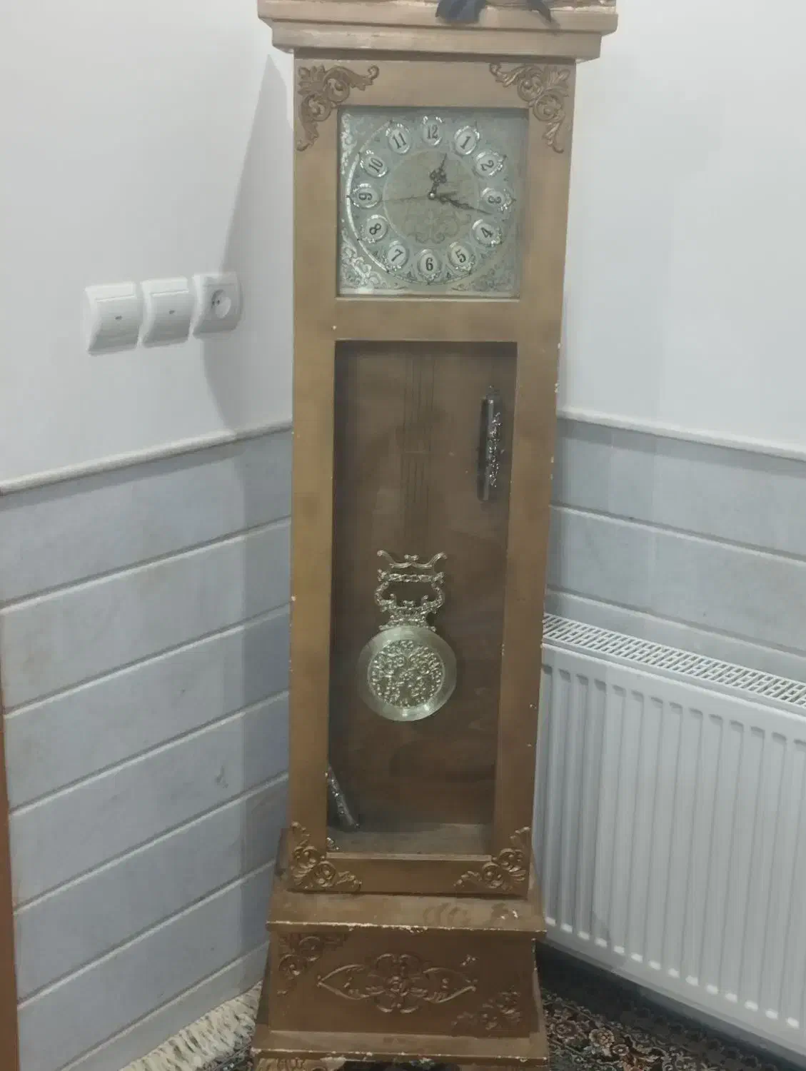 ساعت ایستاده|ساعت دیواری و تزئینی|میبد, |دیوار