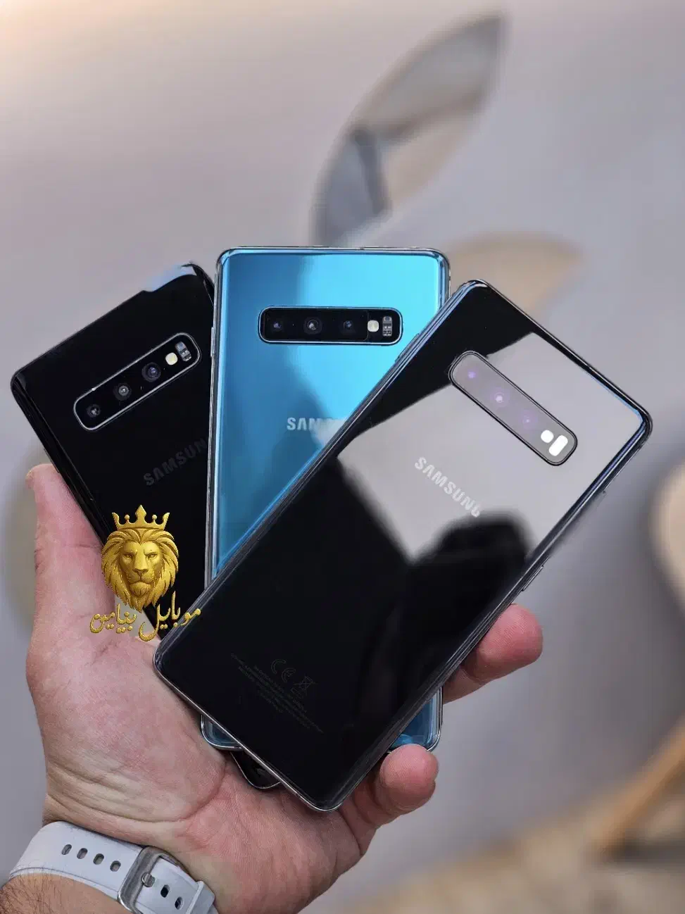 سامسونگ گلکسی S10 plus حافظه ی 128 گیگ رام8 بشرط|موبایل|رشت, چله خانه|دیوار