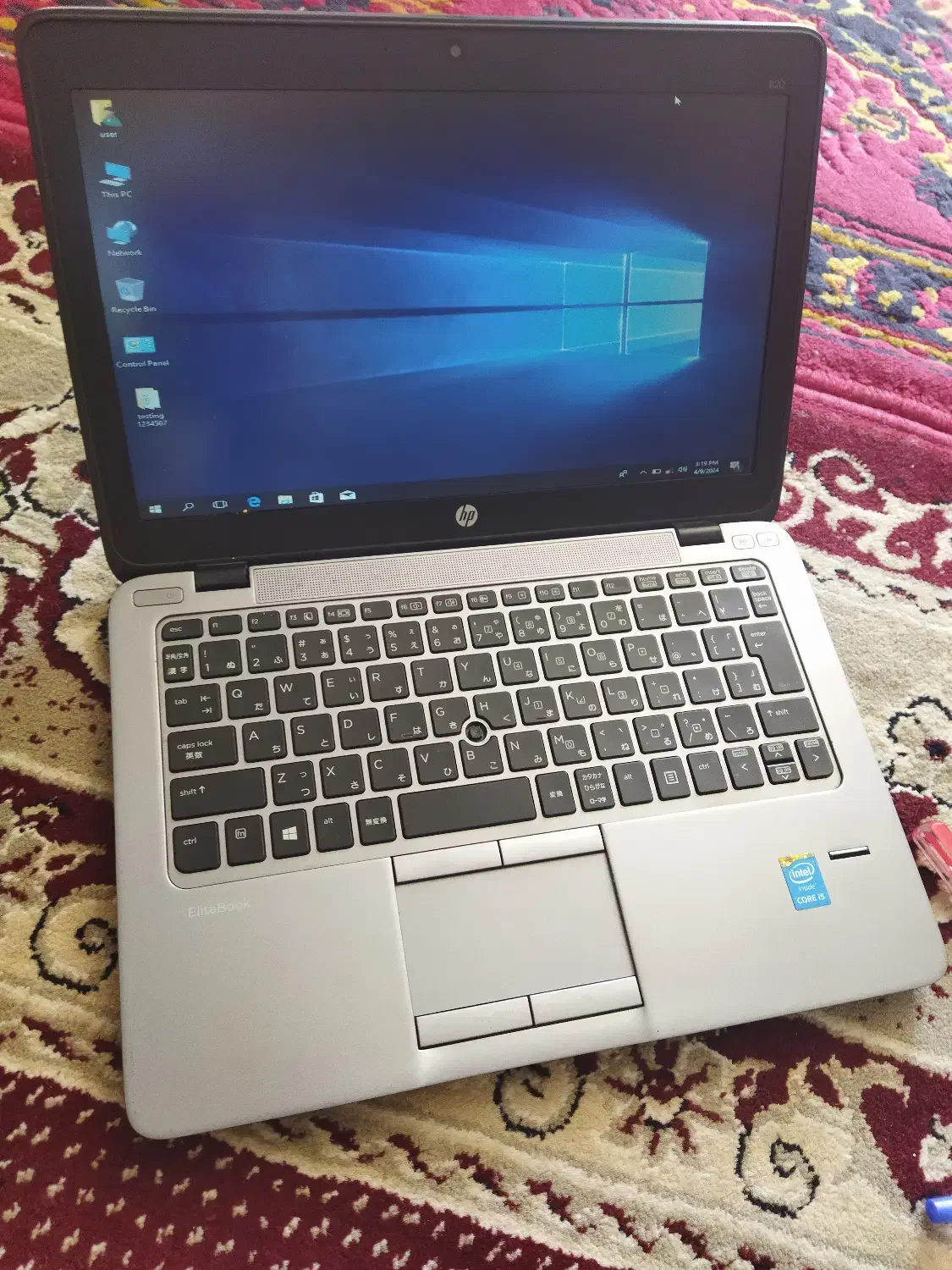 لپ تاپ hp با پردازنده i5 نسل پنج رم ۱۲|رایانه همراه|جهرم, |دیوار