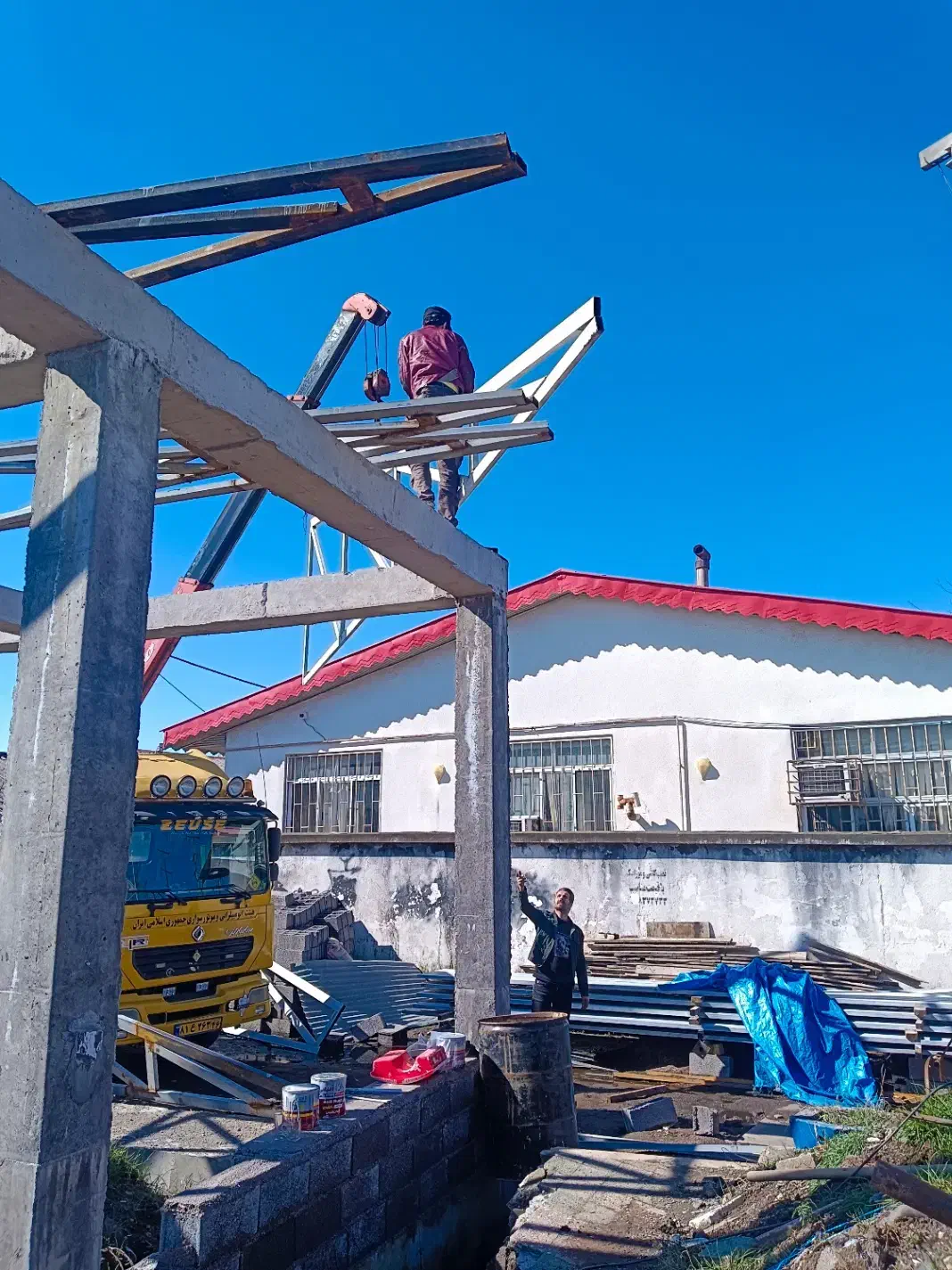 جوشکاری سیار و شیروانی و خرده کاری در کمترین زمان|خدمات پیشه و مهارت|اردبیل, |دیوار