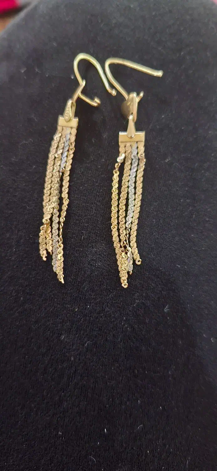 گوشواره طلا|جواهرات|خرمدره, |دیوار