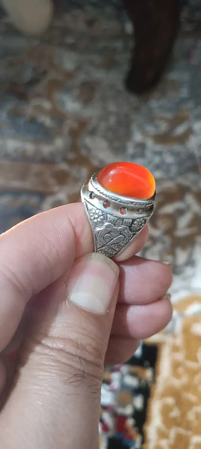 انگشتر عقیق جزع|بدلیجات|اهواز, ۳۰ متری|دیوار